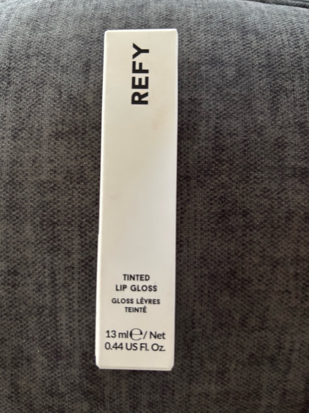 NIB REFY Tinted Lip Gloss Rosewood